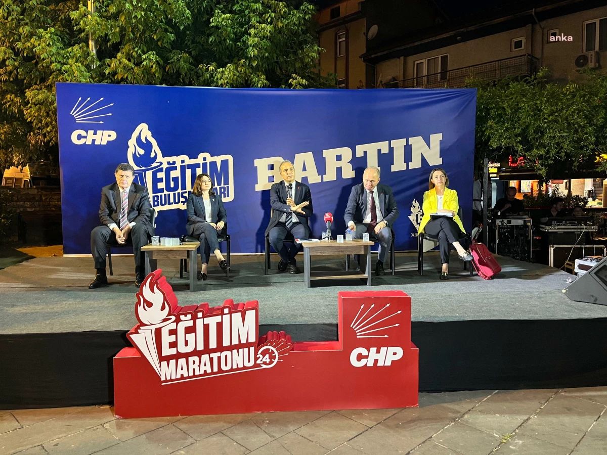 CHP Genel Başkan Yardımcısı Suat Özçağdaş, Bartın’da halk buluşmasında konuştu