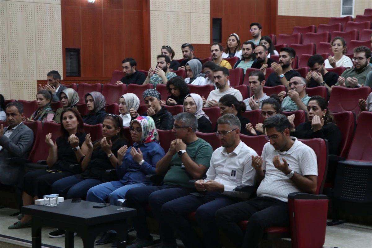 Erzurum’da lösemi tedavisi gören doktor için anma töreni düzenlendi