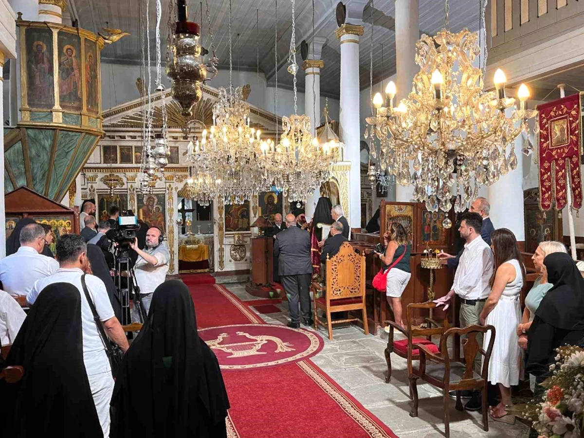 Gökçeada’da Meryem Ana Ayini Gerçekleştirildi