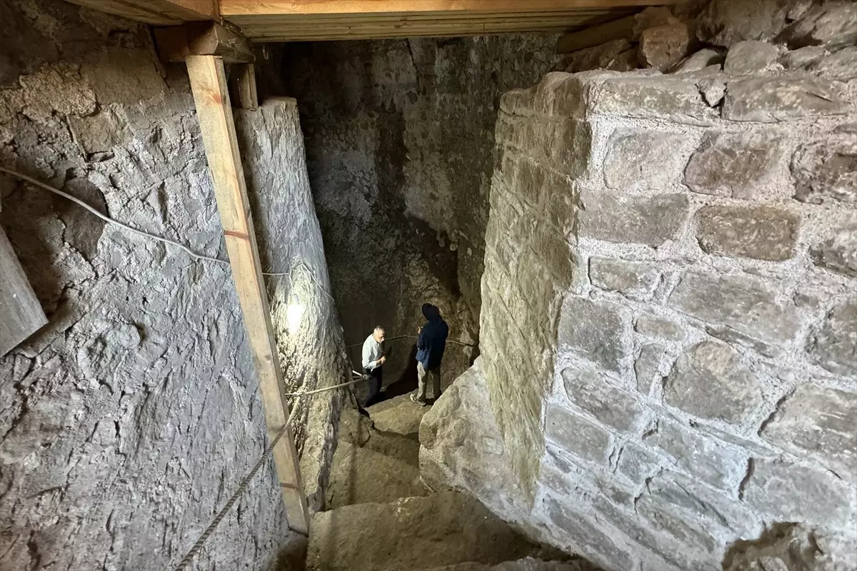Harput Kalesi’nde 2 Bin 800 Yıllık Su Sarnıcının Restorasyonu Tamamlandı