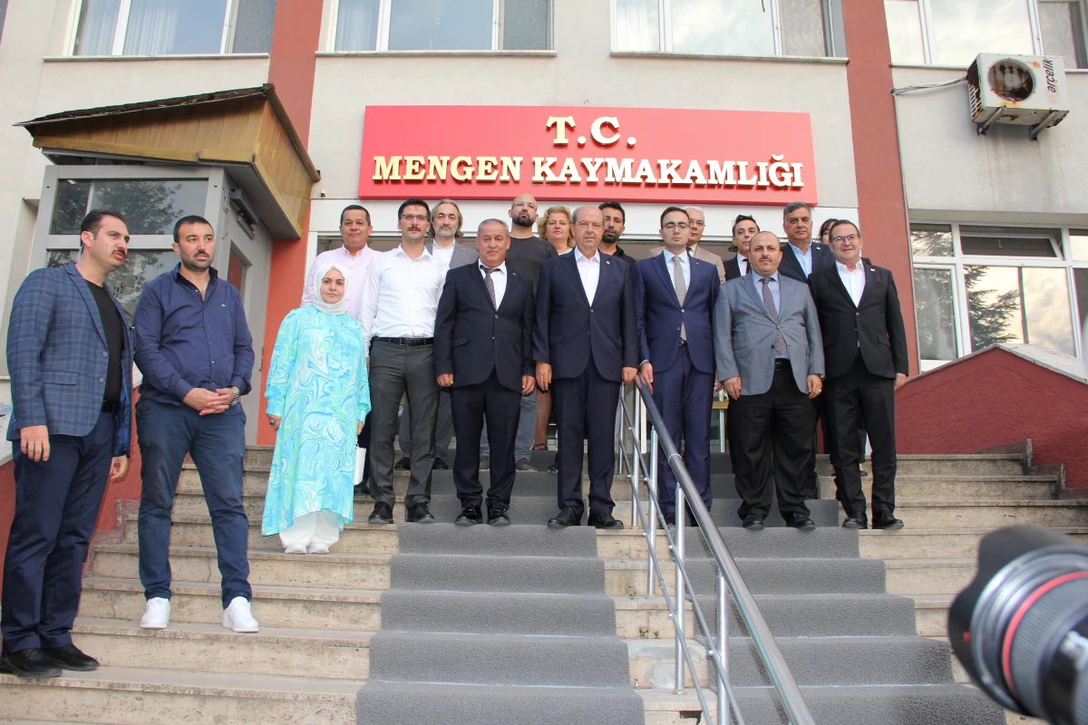 KKTC Cumhurbaşkanı Ersin Tatar Mengen’e Geçti