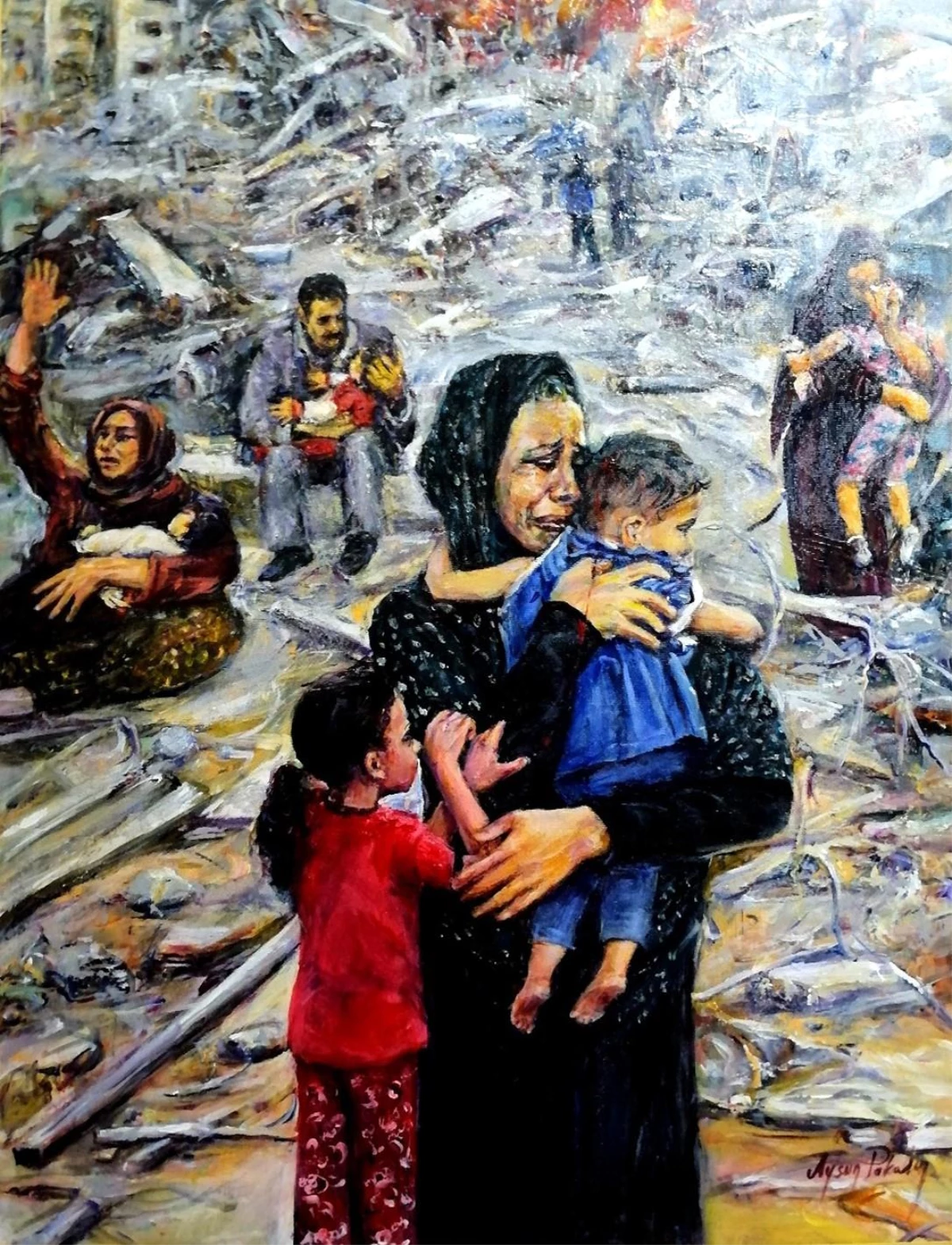 Talas Belediyesi Gazze’deki Soykırımı Gözler Önüne Seren Sergi Açıyor