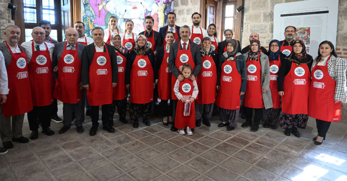 Edirne’nin yemekleri köy köy gezilerek gün yüzüne çıkarıldı