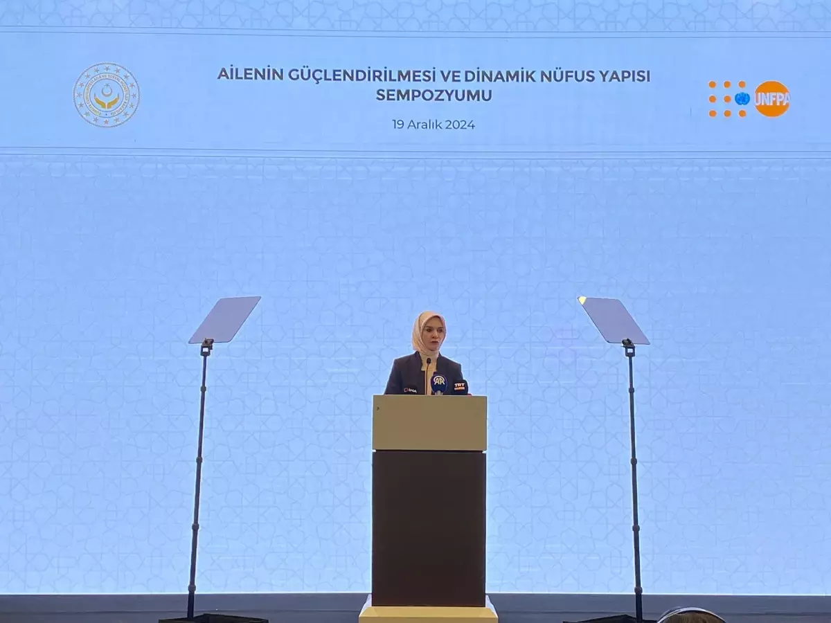 Bakan Göktaş: Aile Kurumu ve Doğurganlık Oranı Düşüyor