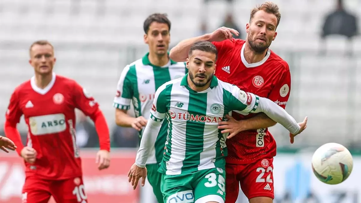 Konyaspor, Antalyaspor ile sahasında 1-1 berabere kaldı